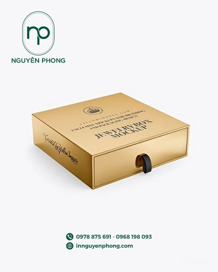 In hộp metalize đựng trang sức